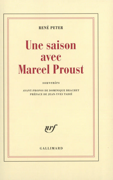 Une saison avec Marcel Proust