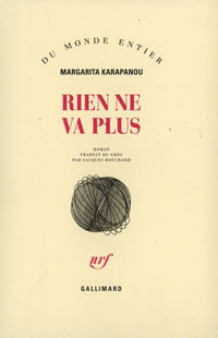 Rien ne va plus