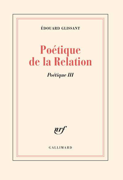 Poétique de la Relation