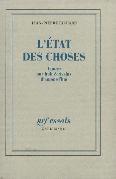 L'état des choses