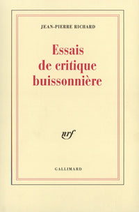 Essais de critique buissonnière