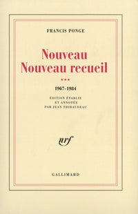 nouveau nouveau recueil