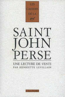 Une lecture de "Vents" de Saint-John Perse