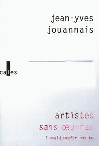 Artistes sans oeuvres