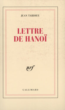 Lettre de Hanoï à Roger Martin du Gard