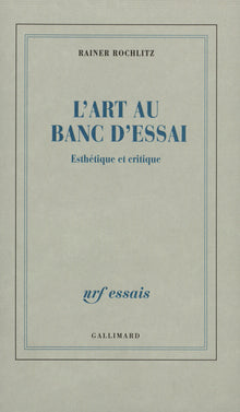 L'art au banc d'essai