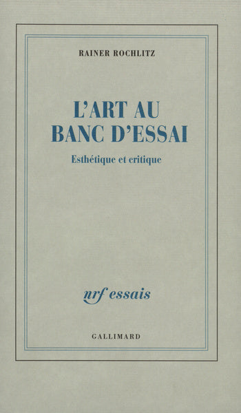 L'art au banc d'essai