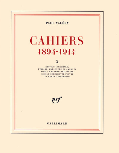 Cahiers