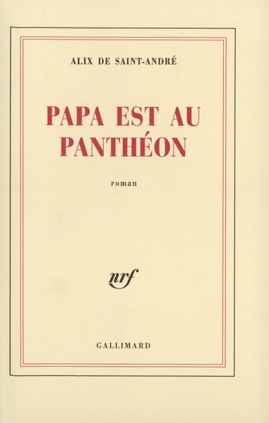 Papa est au Panthéon