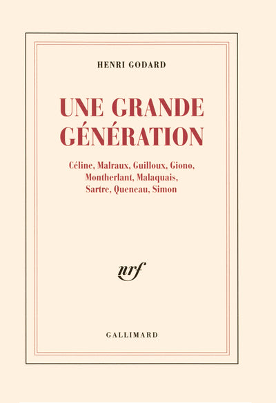 une grande génération