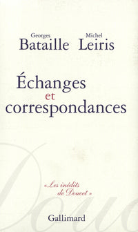 Échanges et correspondances