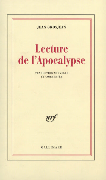 Lecture de l'apocalypse
