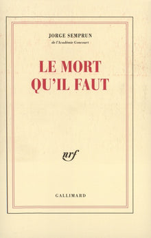 Le Mort qu'il faut