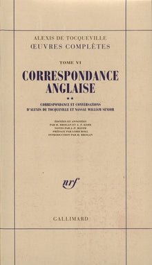 Correspondance anglaise
