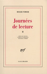 journées de lecture
