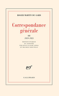 Correspondance générale