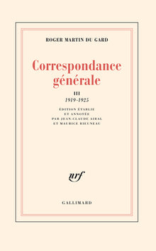 Correspondance générale