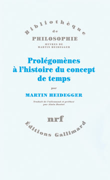 Prolégomènes à l'histoire du concept de temps