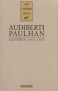 Lettres à Jean Paulhan