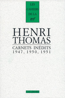 Carnets inédits/Pages 1934-1948