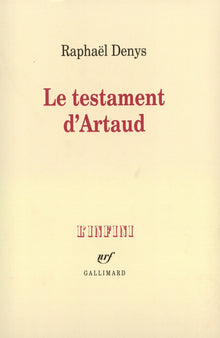 Le testament d'Artaud