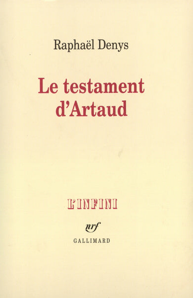 Le testament d'Artaud