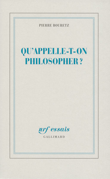 Qu'appelle-t-on philosopher ?
