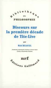 Discours sur la première décade de Tite-Live