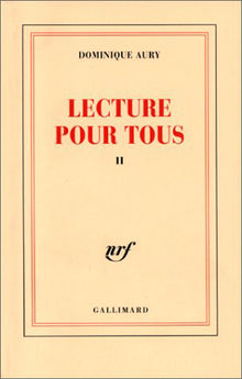 Lecture pour tous (Tome 2)