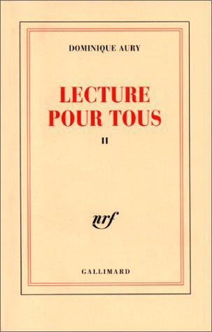 Lecture pour tous (Tome 2)