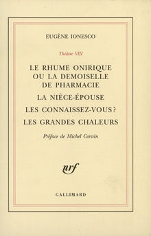 Le rhume onirique ou La demoiselle de pharmacie - La nièce-épouse - Les connaissez-vous ? - Les grandes chaleurs