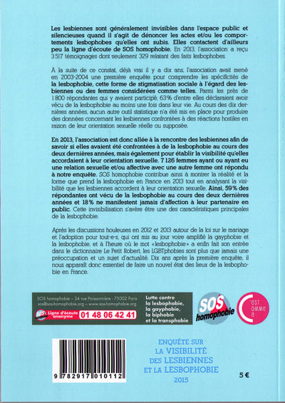 ENQUETE SUR LA VISIBILITE DES LESBIENNES ET LA LESBOPHOBIE 2015