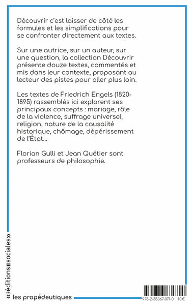 Découvrir Engels (NED 2020)