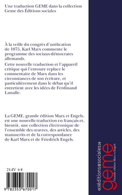 Critique du programme de Gotha