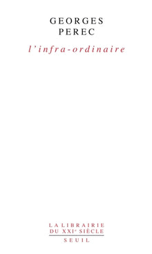 l'infra-ordinaire