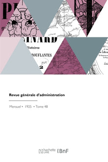 Revue générale d'administration