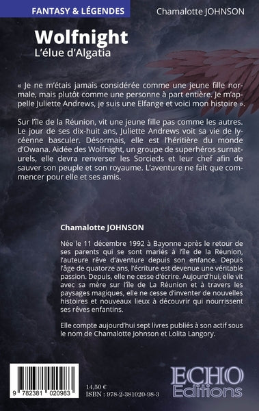 Wolfnight - L'élue d'Algatia