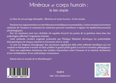Minéraux et corps humain : le lien simple
