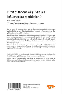 Droit et théories a-juridiques : influence ou hybridation ?