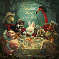 Le calendrier de Monsieur le lapin blanc 2025
