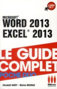 Pochette Duo Word Excel 2013