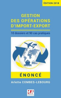 Gestion opérations import export - Énoncé