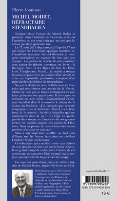 MICHEL MOHRT, REFRACTAIRE STENDHALIEN