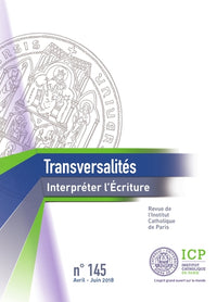 TRANSVERSALITES n° 145