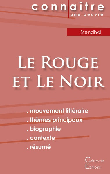 Le Rouge et le Noir