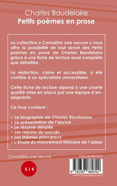 Petits poèmes en prose de Baudelaire