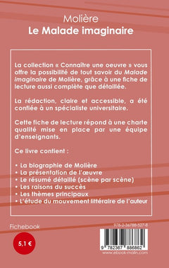 Fiche de lecture Le Malade imaginaire de Molière (Analyse littéraire de référence et résumé complet)