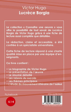 Fiche de lecture Lucrèce Borgia (Analyse littéraire de référence et résumé complet)