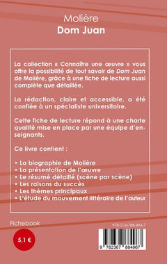 Fiche de lecture Dom Juan de Molière