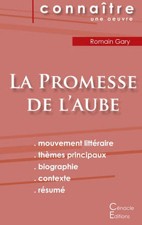 Fiche de lecture La Promesse de l'aube de Romain Gary (Analyse littéraire de référence et résumé complet)